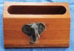 Wood & Elephant Business Card Holder - Wood & Elephant Business Card Holder