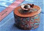 Copper & Turqoise Colored Box - Copper & Turqoise Colored Box