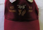 Red Hat Baseball Cap with Pins - Red Hat Baseball Cap with Pins