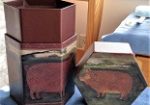 Candle Box with Pig Images - Candle Box with Pig Images